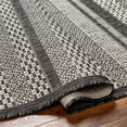 thumbnail image 4 of Hauteloom Hessa Living Room, Bedroom Patio Outdoor Area Rug - Contemporary - Black White, Bone, Dark Gray - 5'3" x 7', 4 of 5