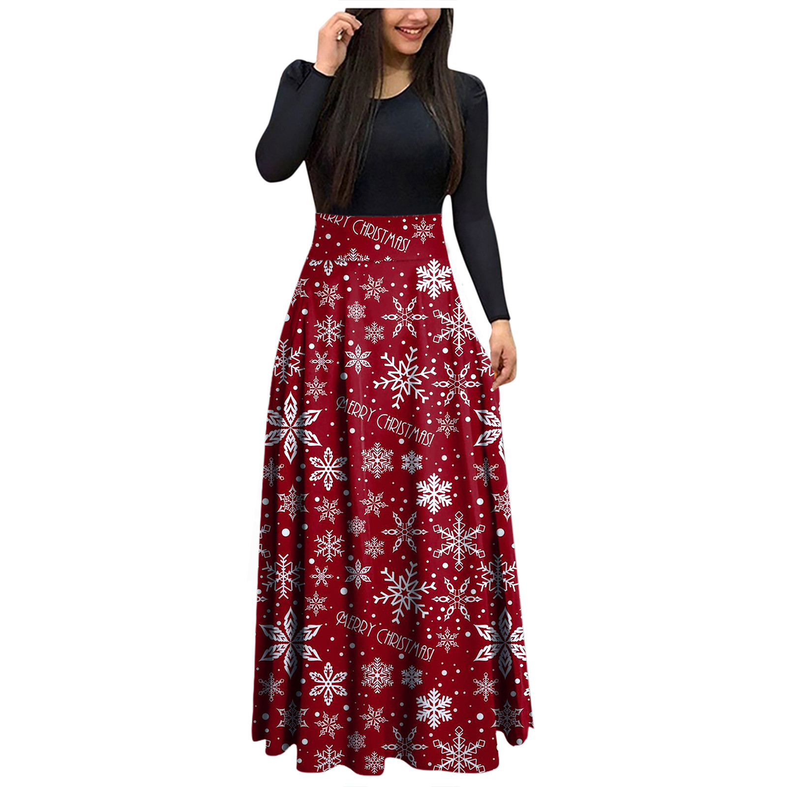 Long Maxi Dress Ladies Casual Dress 
