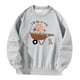 thumbnail image 4 of Sudadera para Mujer, Tops, Moda, Sin Capucha, Ropa Deportiva, Sudadera con Cuello Redondo Estampada, Jersey, Sudadera para Deportes de Vacaciones , SG Yinane Sudadera con cuello redondo para mujer, 4 of 8