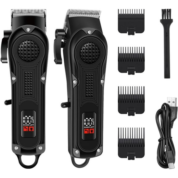 Cordless Professional Hair Clipper for Men, Rechargeable Hair Cutting Tools, Electric Barber Clippers, Men's Hair Trimmer, Gifts for Men
