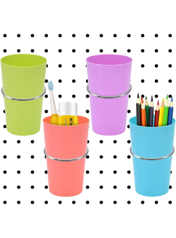 Pegboard Baskets in Wall Organization