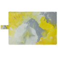 thumbnail image 3 of PKQWTM Grey and Yellow Abstract Art Painting Book Cover Book Protector Book Sleeve Book Pouch Book Bag 6x9 inch, 3 of 4