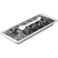 thumbnail image 1 of 2Pcs Stainless Steel Ice Cube Trays for Freezer, Metal Ice Cube Trays with Lever, Reusable 18/8 Slot Ice Cube Mold for Bar & Kitchen (With Clips, 2PCS), 1 of 7
