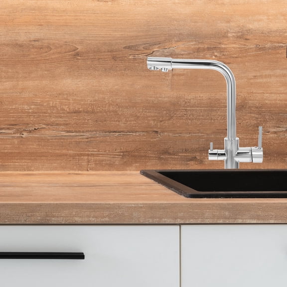 AURARMLET Kitchen Faucet with Dual Spray , Rotatable Spout, Finish, Copper Metal Construction