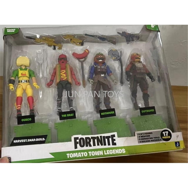 2025 Figuras de acción originales de Fortnite, colección de juegos de Anime, conjunto de juguetes para niños, regalo para niños