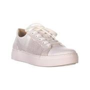 Womens naturalizer Cairo 4 Low Top Lace Up Sneakers, White Mesh, 7 W US