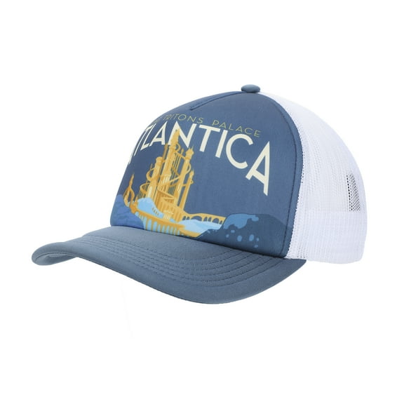 Disney The Little Mermaid Atlantica Blue Foam Trucker Hat