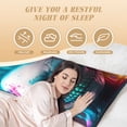 thumbnail image 4 of Lsque Modern Abstract Colorful Skull A Body Pillow Case Cover,Ultra-Soft Microfiber Bed Pillow Cases 20x54 inches,Elegant Bedding,Breathable Durable Pillow Cover with Envelope Closure, 4 of 8