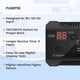 thumbnail image 2 of Detector de Propano 12V Sensor de Gas Natural Alarma de Fuga 85DB Sirena para AutomóVil RV Hogar Medidor de Prueba de Propano Digital (Negro), 2 of 6