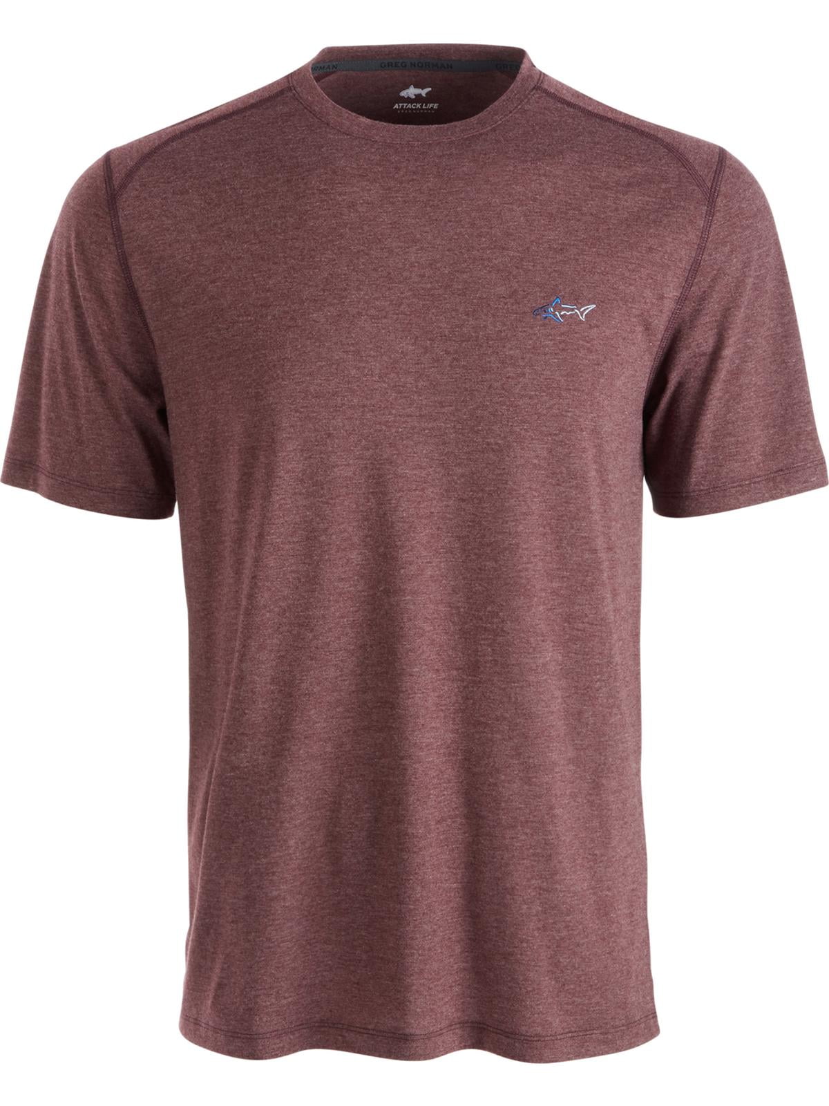 Greg Norman Mens Crew Neck Performance 