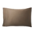 thumbnail image 3 of Hotel Style 600 Thread Count Brown Solid Cotton Pillowcase, King (2 Count), 3 of 5
