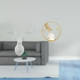 thumbnail image 2 of Estatua de cabeza de ciervo,Decoración de pared con cabeza de ciervo,animales,adorno para el hogar,Estatua de bola de cristal,Estatuas de bolas de cristal para decoración del hogar,escritorio, 2 of 8