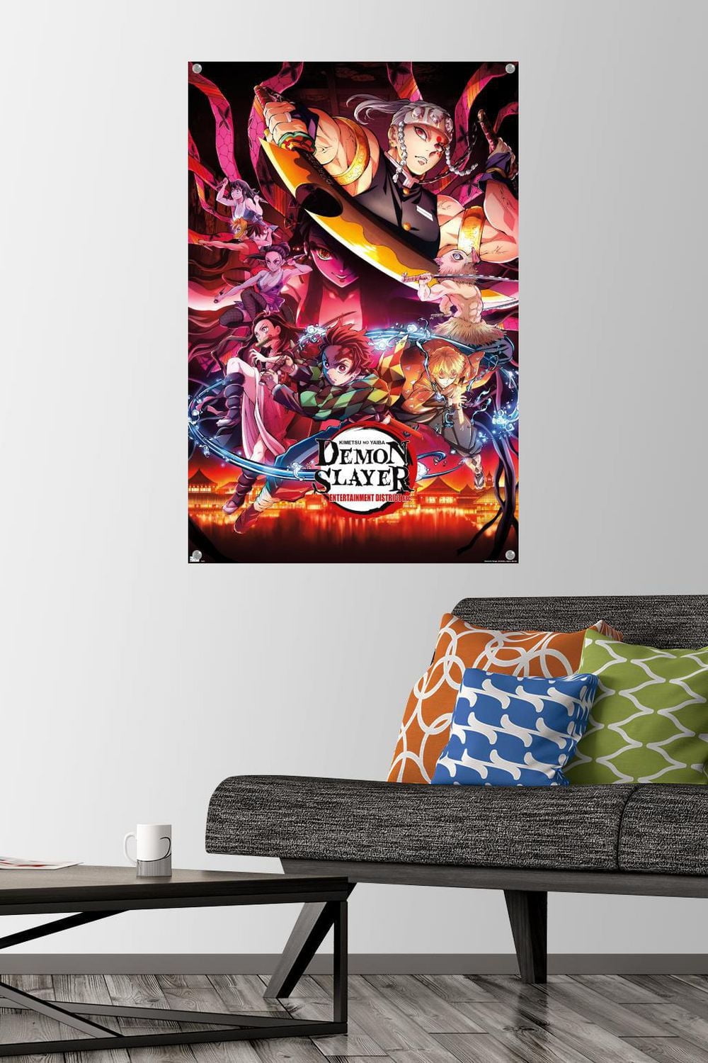 Demon Slayer - Key Visual 1 Wall Poster, 22.375" x 34"