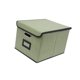 thumbnail image 3 of Caja de almacenamiento plegable para juguetes, dormitorio, oficina, armario, organizador Verde claro, 3 of 8