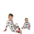 thumbnail image 2 of Mickey Mouse Christmas Holiday Baby Boy and Girl Unisex Blanket Sleeper, Sizes NB-9M, 2 of 3
