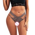 thumbnail image 4 of Aayomet Culottes pour Femmes Lingerie String Taille Basse Culottes pour Femmes (Café, TG), 4 of 5