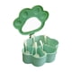 thumbnail image 1 of Caja de almacenamiento de especias con Base impermeable, 5 compartimentos para para restaurantes, hoteles, cafeterías, cafeterías, tiendas verde Macarena Especiero, 1 of 8