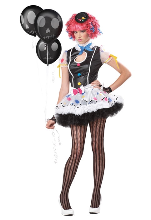Sassie the Clown Teen Costume - Walmart.com
