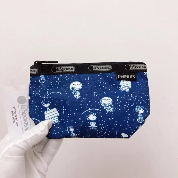 Lesportsac Nuevo Sanrio Kawaii Hello Kitty Snoopy Bolsos De Mujer Embragues Monederos Muestras Bolsas De Cosméticos Bolsas De Almacenamiento