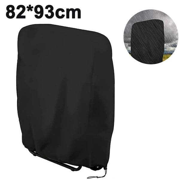 Funda protectora para silla plegable, capota para tumbona 190D Oxford Funda plegable para tumbona impermeable, a prueba de viento, resistente a los rayos UV, para tumbonas de jardín, tumbonas de relax