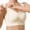 White, variant on Bralette for Women, Wirefree Front Closure Bra Wirefree Front Closure Deep V Breathable Bra Smoothing Bra Plunge Lightweight Wirefree Bra Seamless Push Up Full Coverage Daily Wear, Beige L