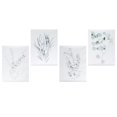 thumbnail image 2 of Uds. De lienzo sin marco con patrón de hojas, cuadro artístico de pared, pintura decorativa para sala de estar, decoración del hogar, 2 of 14
