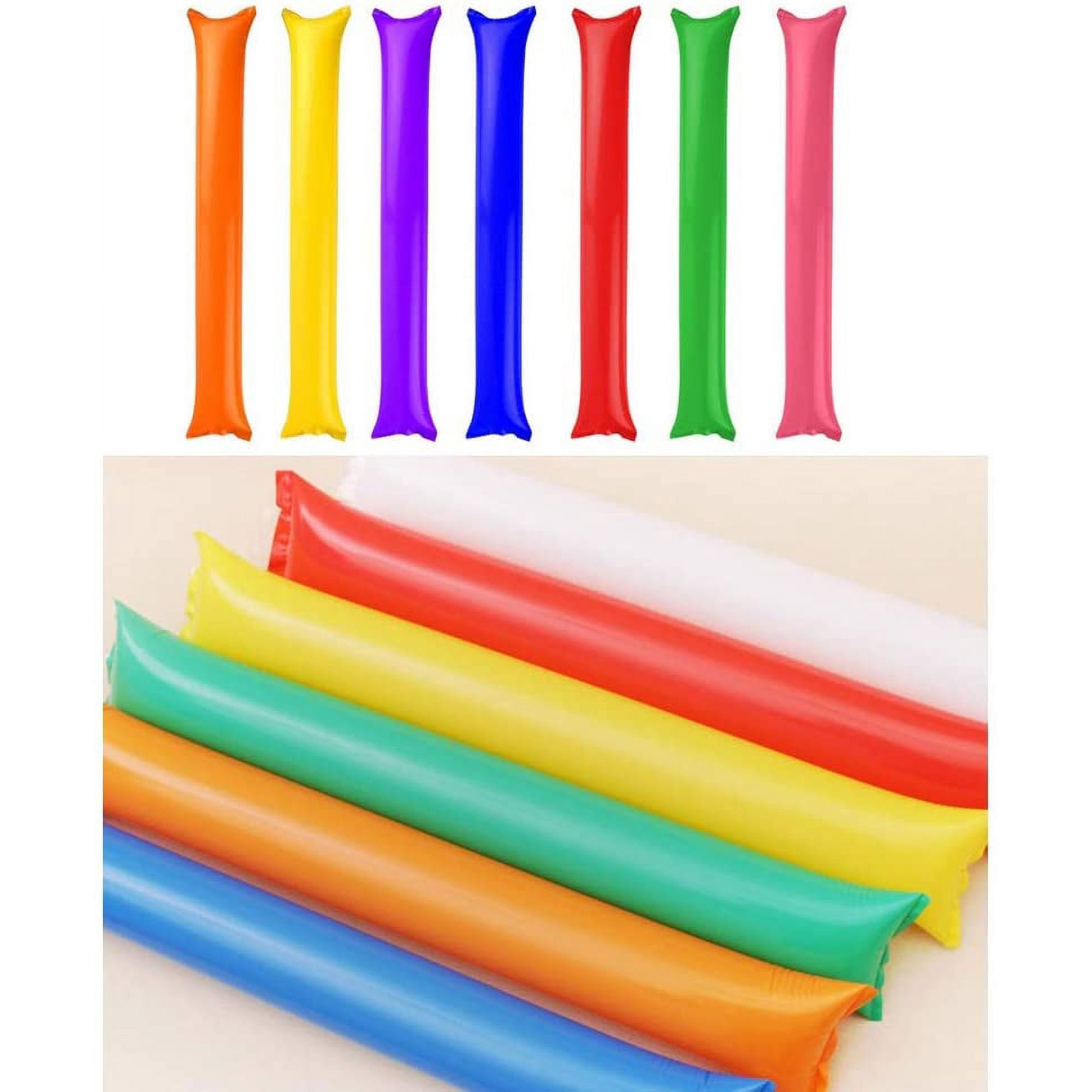 Inflatable Rally Sticks Game Stick Thunder Sticks, Inflatable Stadium Noisemakers Bam Bam Cheer ...