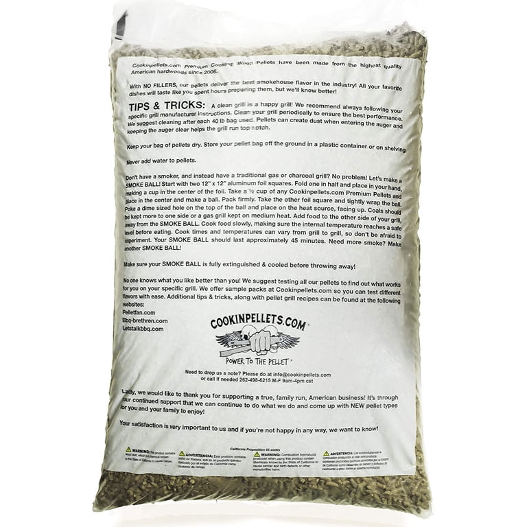 CookinPellets Black Cherry Smoker Smoking Hardwood Wood Pellets, 40 Pound  Bag - Walmart.com