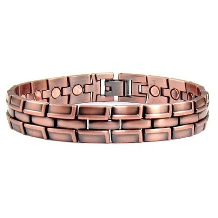 Barrel Magnetic Copper Bracelet, Magnetic Therapy Bracelet For Arthritis And Carpal Tunnel Pain