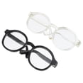 thumbnail image 3 of MasteelfCA 2 Pcs Lunettes de Poupée Accessoires DIY Mini Lunettes Décoratives Fournitures de Poupée, 3 of 8