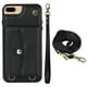 thumbnail image 3 of Crossbody PU Leather Wallet Case For IPhone 14 13 12 Mini 11 Pro X XS Max XR 8 7 SE 2020 2022 Card Slots Magnetic Lanyard Phone Cover, 3 of 5