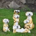 thumbnail image 5 of Bdday Outdoor Lights Simulated Meerkat Resin Ornaments for Outdoor Home Courtyard Garden Solar Lights Decorative Crafts Dorm Decor, 5 of 5