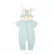 thumbnail image 2 of Body De Bebé Canastilla Onesies Para Niño Recién Nacido Orejas De Conejo Con Capucha Pantalones De Manga Corta Mameluco Mono Verde Odeerbi LM103-2069, 2 of 9