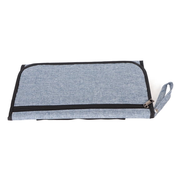 Bolsa De Viaje Cambiador, Cambiador De Bebé De Viaje Extra Grande Con Bolsillo Frontal Para Exteriores