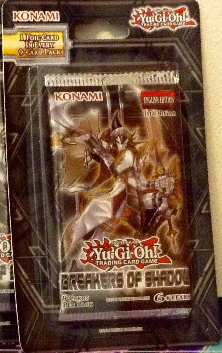 Konami Yugioh Breakers Of Shadow Blister Walmart Com Walmart Com