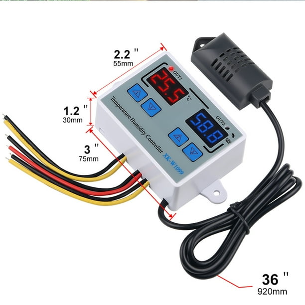 Humidifier controller outlet
