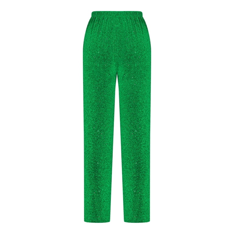neon green dress pants Men's Dress Pants Trousers Flat Front Slacks LIME GREEN CONCITOR