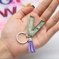 thumbnail image 4 of Moldes del alfabeto de Resina de silicona, juego de fabricación de llavero con figura de resina de espejo artesanal para joyería, pendiente y colgante, 4 of 10