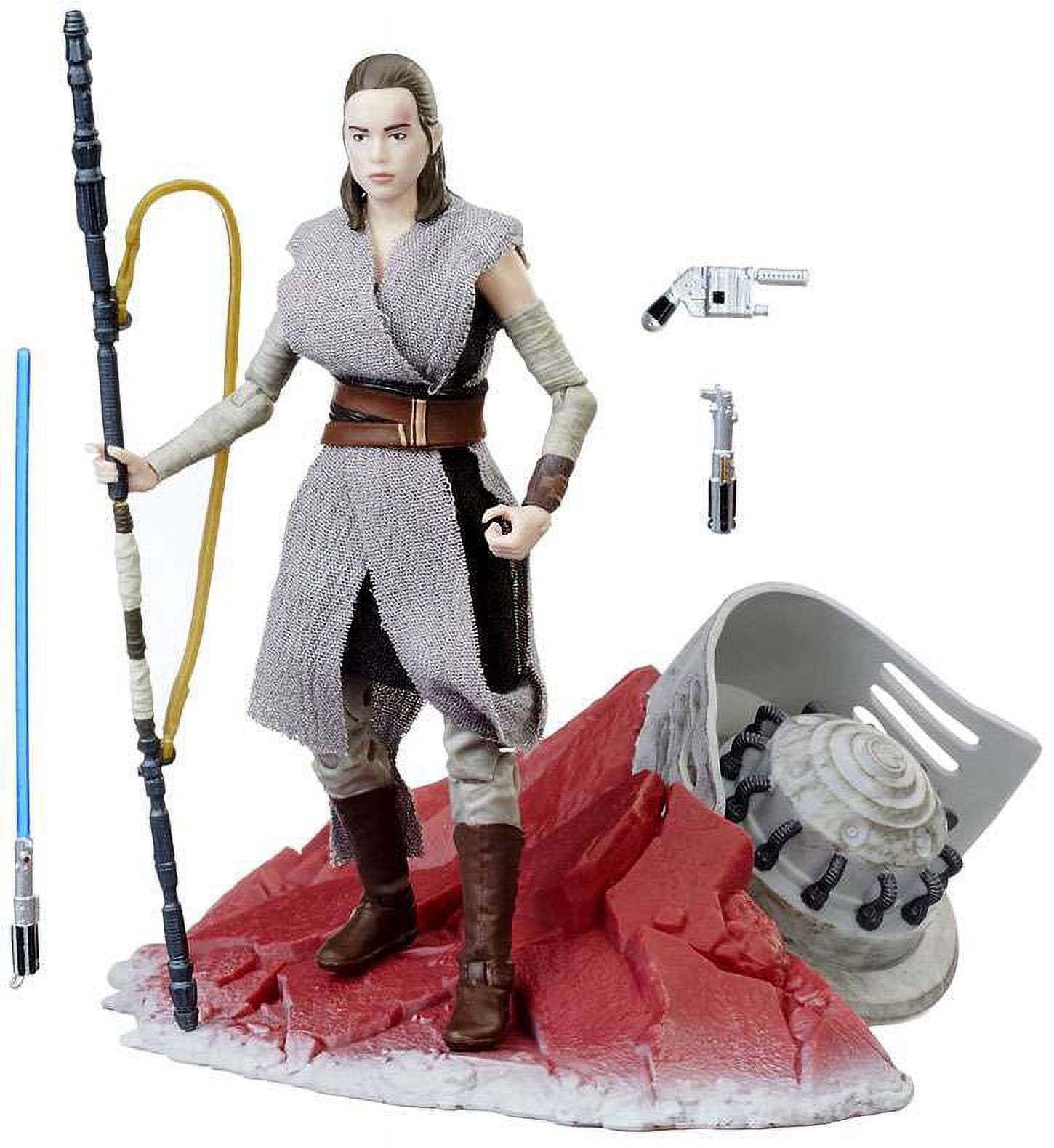 Action Figure Star Wars Rey (Jedi Training) Force Link 2.0, Serie Collezionabile - 2