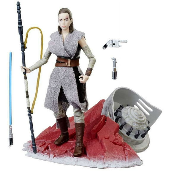 Star Wars Black Series Rey on Crait Action Figure (Jedi Training )