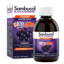 Sambucol Black Elderberry Kids Syrup 7.8 oz for Immune Support