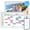 White - M, variant on Calendar Writing Board Calendar, All-in-One Family Organizer and Chore Chart, Wall Mount, Black