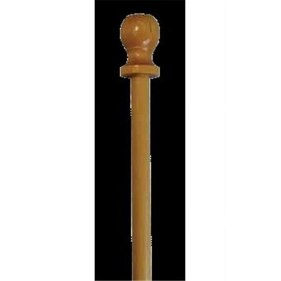 Annin Flagmakers 554500 5 ft. x 1 in. Ash Pole - 6 Pack