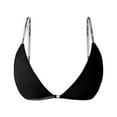 thumbnail image 4 of 2 Pack Womens Bras Front Closure Comfortable Thin Cup Wireless Daily Wear Bras, 4 of 5