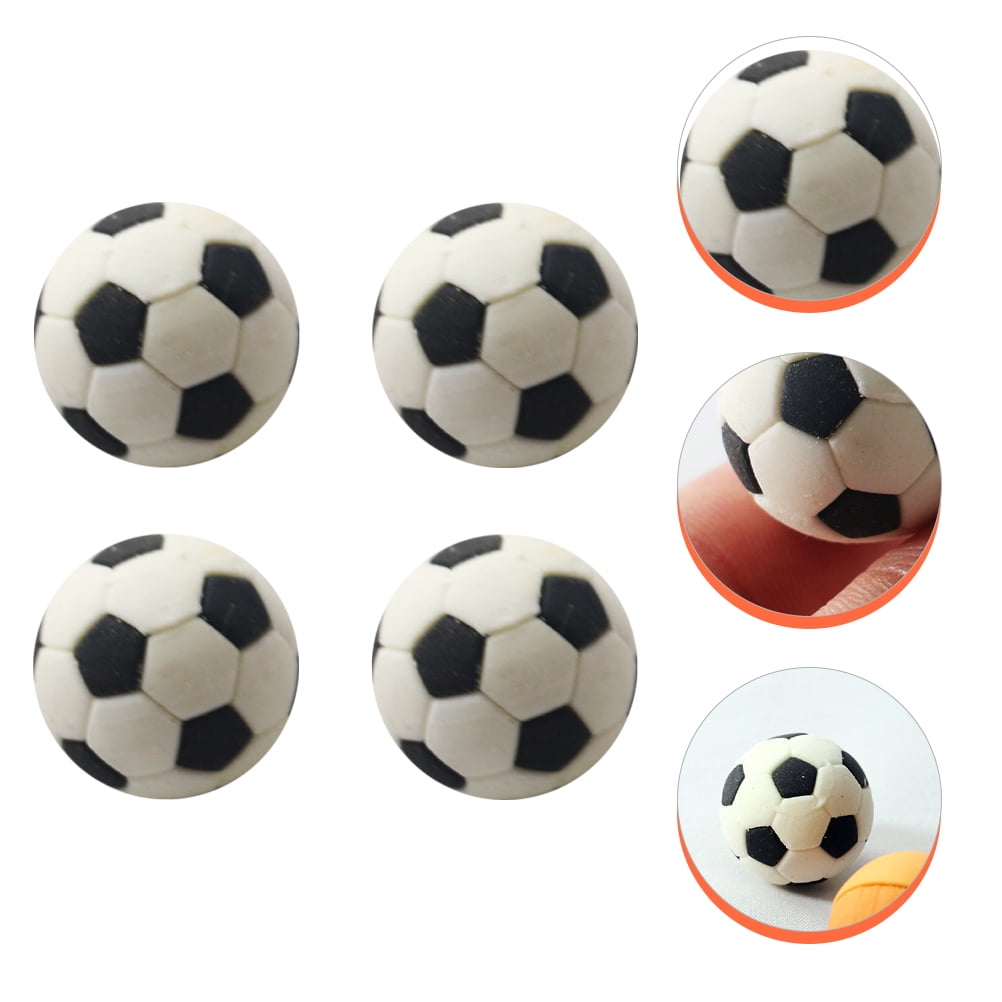 4pcs Mini House Soccer Ball Decorations Mini House Soccer Ball