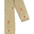 thumbnail image 5 of Modern Moments by Gerber Neutral Two-Way Zip Halloween Viscose Sleep ´N Play Footed Pajama , Sizes Newborn - 6/9 Months, 5 of 7