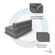 thumbnail image 5 of Funda Extra Sofá Cama Cozy queen size gris, 5 of 5