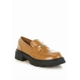 thumbnail image 2 of London Rag Gleam Stride Faux Leather Womens Chunky Loafers, 2 of 10
