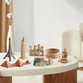 thumbnail image 4 of de modelo de construcción de 7 Uds., Mini s de modelos de colección, juguetes de pirámides, arquitectura para proyectos de Diorama, h CUTICAT artesanías de construcción, 4 of 8