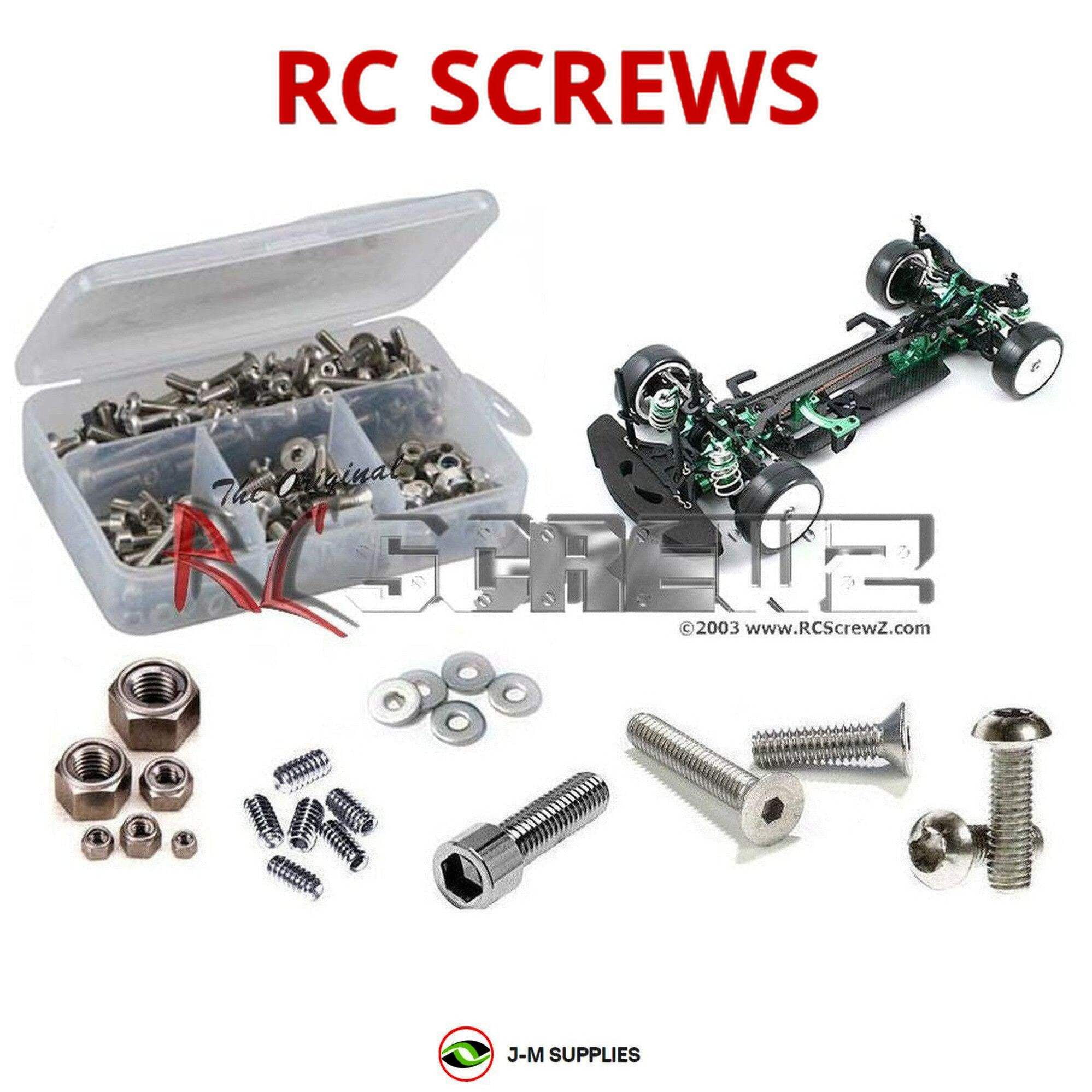 RCScrewZ Metric Stainless Screw Kit cus014m for Custom Works
